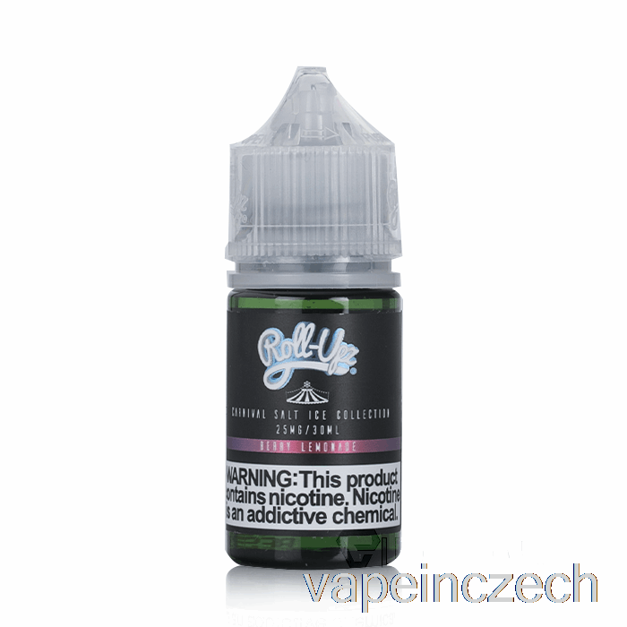 Ledová Limonáda Sůl - Karneval - Džus Roll Upz - 30ml 50mg Vape Bez Nikotinu